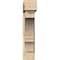 Ekena Millwork Balboa Block Rough Sawn Bracket w/ Offset Brace, Douglas Fir, 8"W x 32"D x 38"H BKT0806X32X38BOA05RDF - alternate 3
